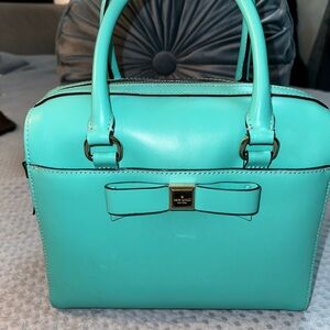 Kate Spade Tiffany Blue Ashton Handbag Purse